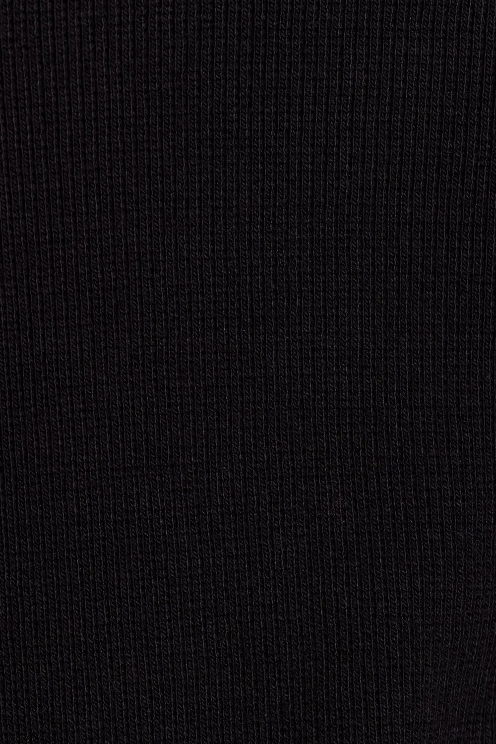 New Prążkowane egginy z rozcięciai – czarne Legginsy|Odzież Casualowa