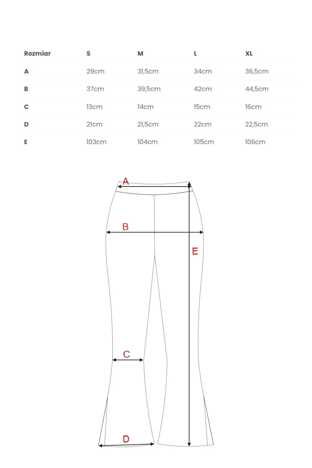 New Prążkowane egginy z rozcięciai – czarne Legginsy|Odzież Casualowa