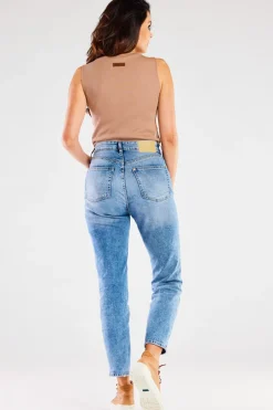Best Prążkowany top bez rękawów - beżowy Odzież Casualowa|Dobry Skład