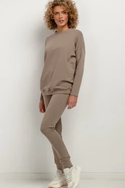 Hot Prota buza daka z dzianiny - cappuccino Odzież Casualowa|Dobry Skład