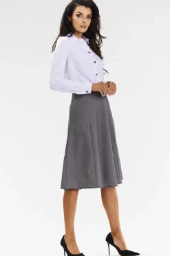 Clearance Rozkozowana pódnica idi - zara Spódnice
