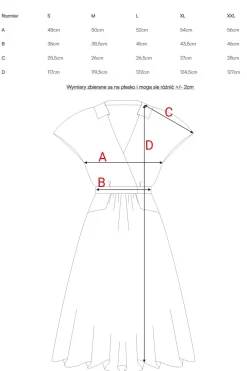 Discount Rozkozowana ukienka bawełniana z kołnierzykie - iiowa Midi|Dobry Skład
