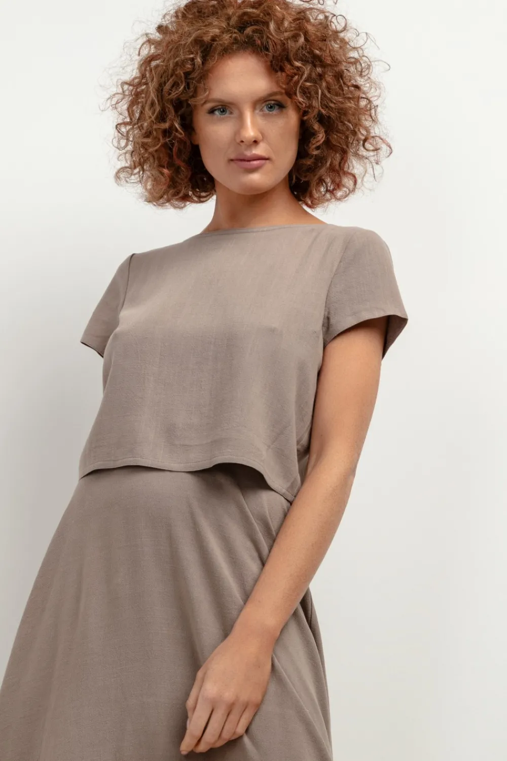 Discount Rozkozowana zwiewna pódnica axi z ne - okka Spódnice|Odzież Casualowa