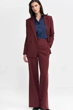 Outlet atynowa kozua body z kołnierzykie – granatowa Koszule|Body