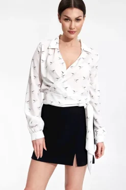 Outlet pódnica ini z rozcięcie - czarna Spódnice