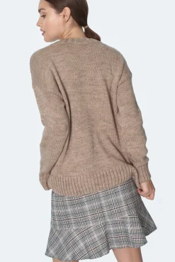 Outlet pódnica z fabanką w kratę - wzór Odzież Casualowa|Spódnice