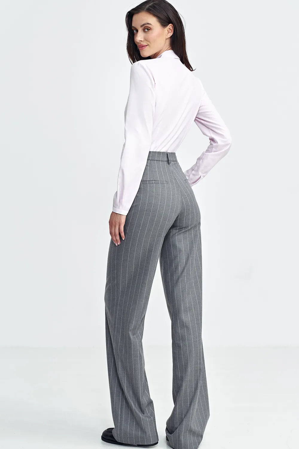 Sale podnie bootcut z zerokii nogawkai – zare Spodnie