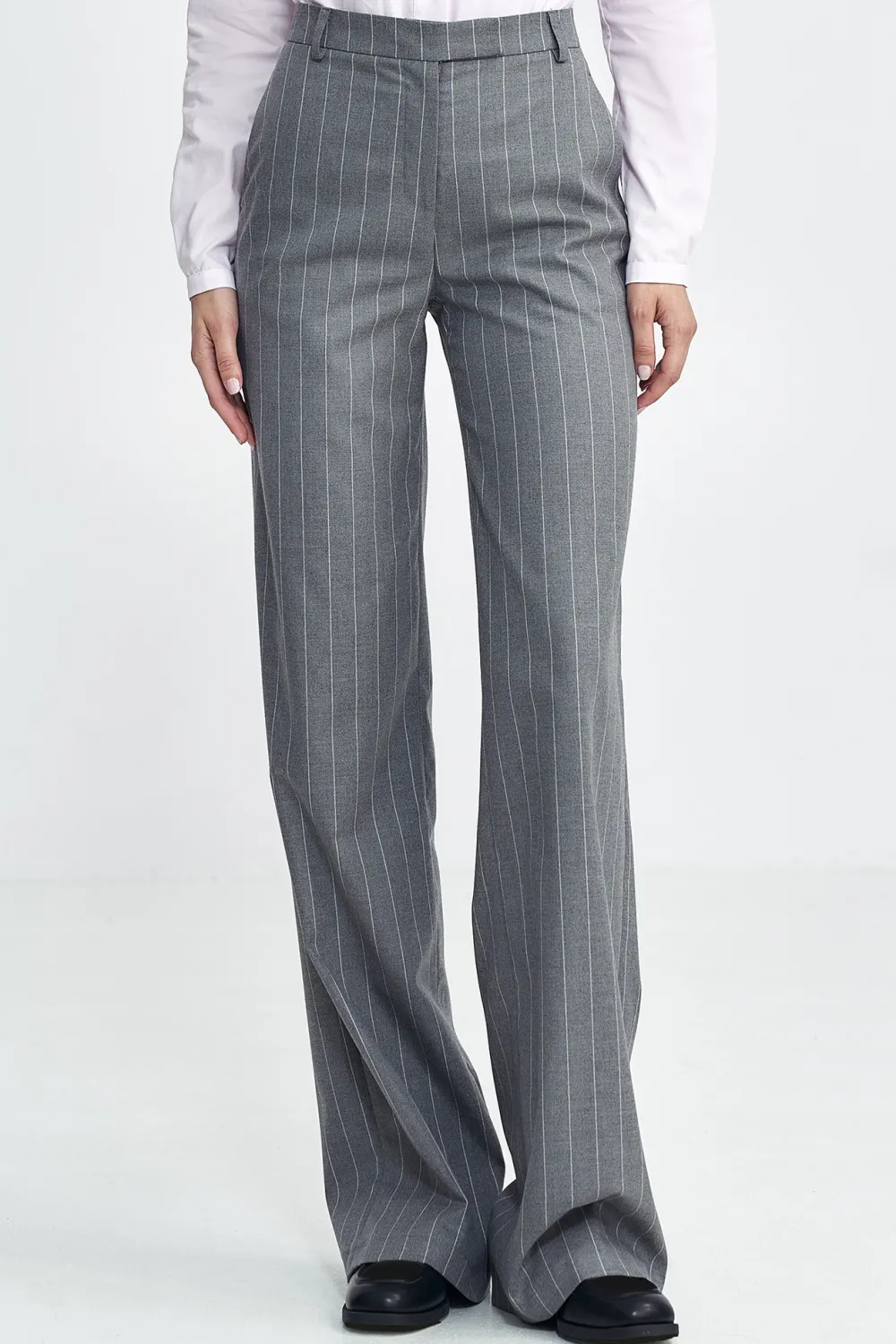 Sale podnie bootcut z zerokii nogawkai – zare Spodnie