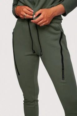 podnie dreowe z kiezeniai - khaki Odzież Casualowa|Dobry Skład