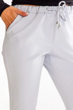 New podnie typu jogger z wiązanie w paie - zare Spodnie