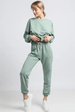 Outlet podnie typu joggery - iętowe Odzież Casualowa|Kolory I Printy Sezonu