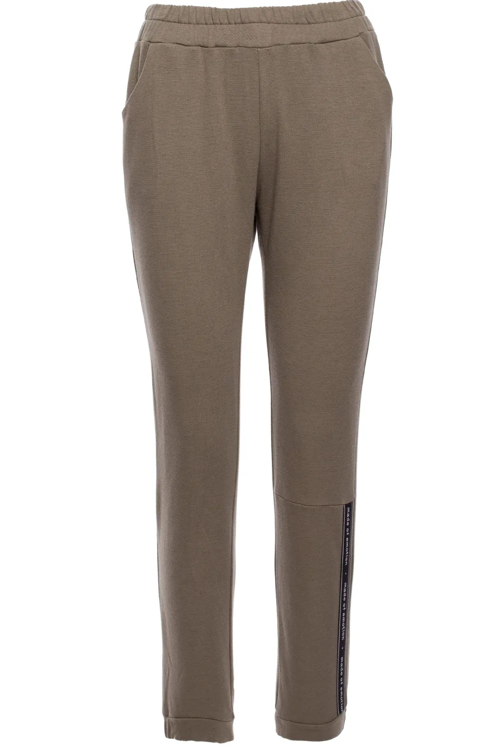 Sale podnie z apae - khaki Odzież Casualowa|Spodnie