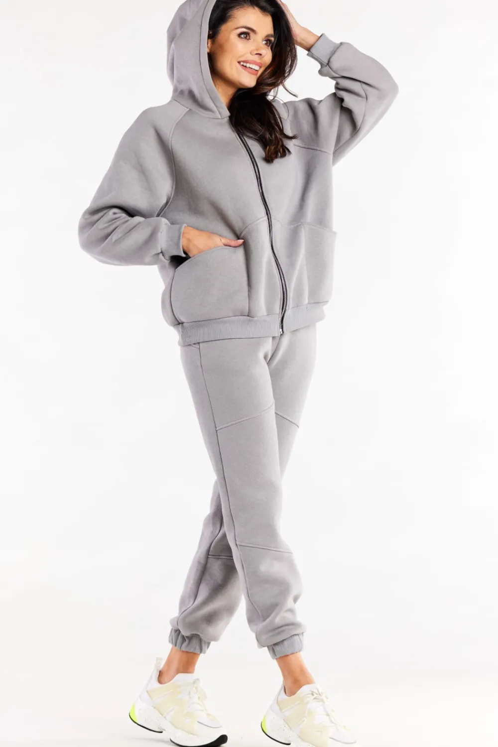 Clearance portowa buza daka z kapture - zara Odzież Casualowa|Dobry Skład