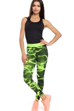 Hot Sportowe legginsy wyszczuplające sylwetkę Legginsy