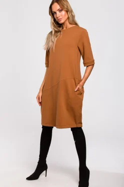Discount ukienka bobka - kareowa Sukienki Dzianinowe|Sukienki