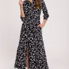 Clearance Sukienka maxi zapinana na guziki - model 1 Sukienki Koktajlowe|Sukienki