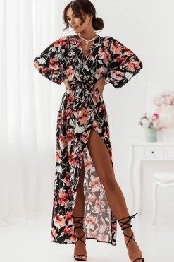Discount Sukienka maxi z nadrukiem - kwiaty Sukienki