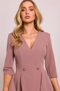 Clearance ukienka ini rozkozowana z kinai - okka Sukienki Na Wiosnę|Mini