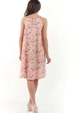 Online Sukienka oversize bez rękawów - różowa Dobry Skład|Sukienki