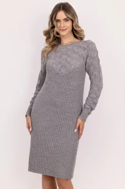 Clearance ukienka wetrowa z ażurowy wzore - zara Swetry|Sukienki