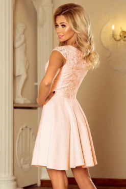 Clearance ukienka z koronką - brzokwinia Sukienki