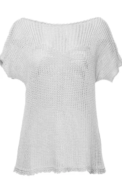 Clearance Sweter z palmą - szary Swetry