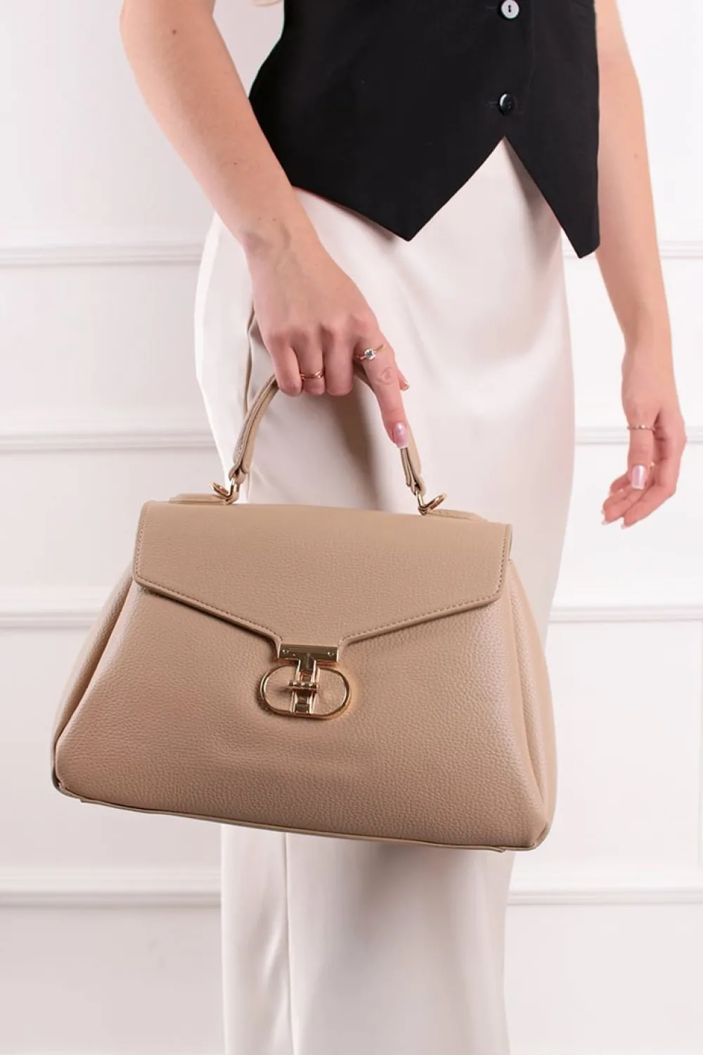 Best Torebka crossbody Morena - brzoskwiniowa Torebki|Akcesoria
