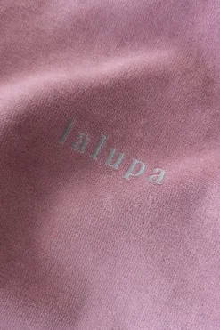 Best Weurowa buza z wyputką - brudny róż Odzież Casualowa|Bluzy