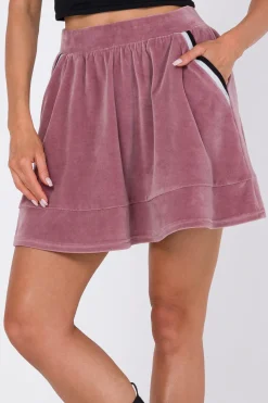 Clearance Weurowa pódnica ini - brudno-różowa Odzież Casualowa|Dobry Skład