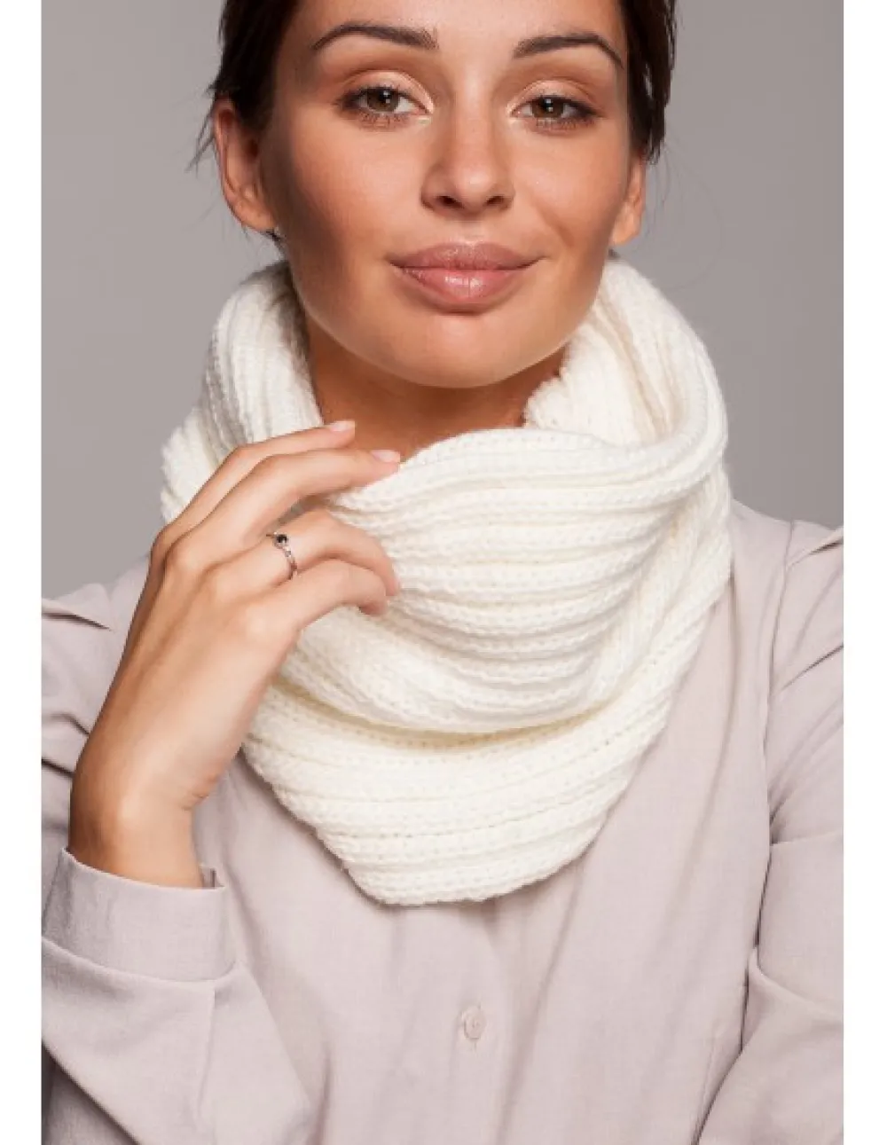 Discount Wąski komin - ecru Akcesoria