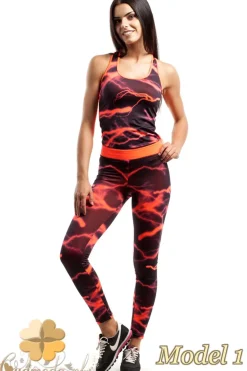 New Wyjątkowe legginsy fitness we wzory Legginsy