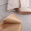 Clearance Wysokie buty na cienkim obcasie Maleeka - jasnobeżowe Kozaki|Botki