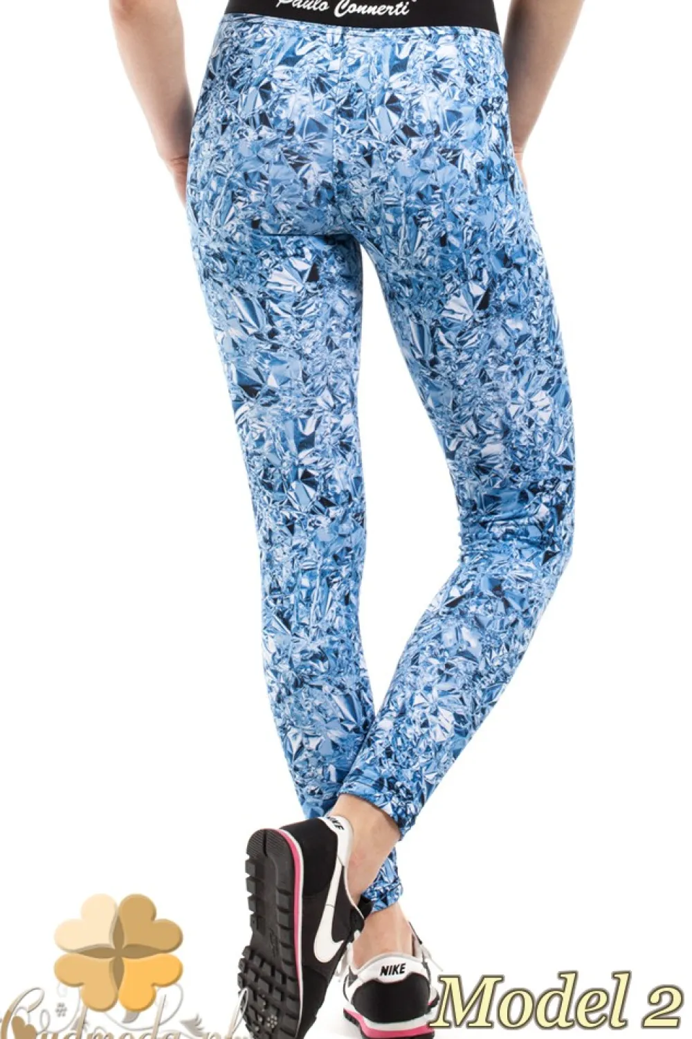 Sale Wyzczupające egginy portowe we wzory - ode 2 Legginsy