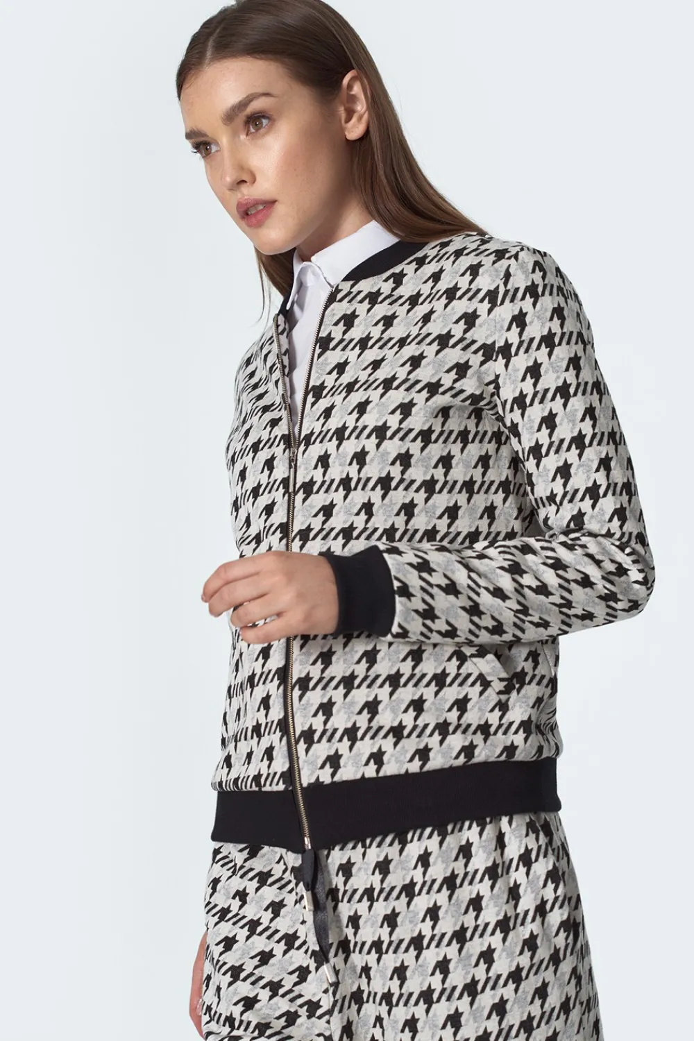 Online Zauwana buza boberka - pepitko Odzież Casualowa|Bluzy