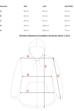 Hot Zauwana buza z kapture - ecru Odzież Casualowa|Dobry Skład